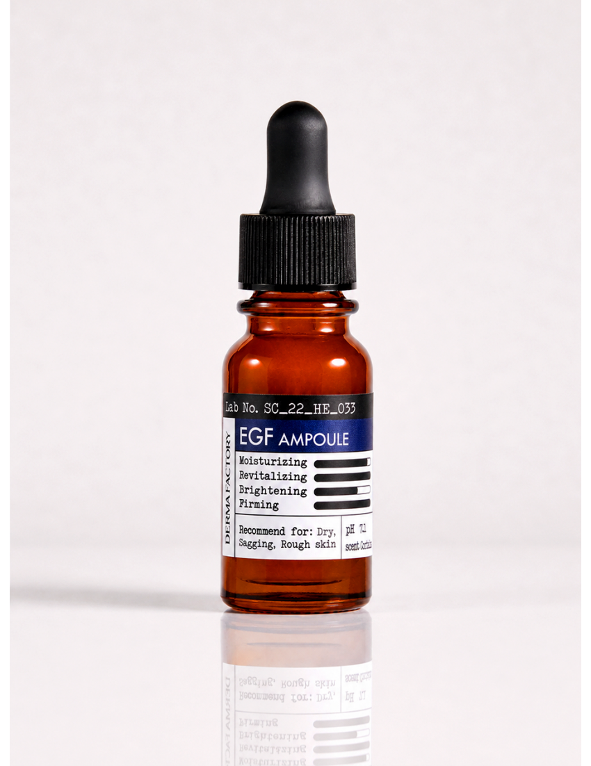 Derma Factory / Ампула для лица антивозрастная с пептидами - Egf Ampoule, 10мл