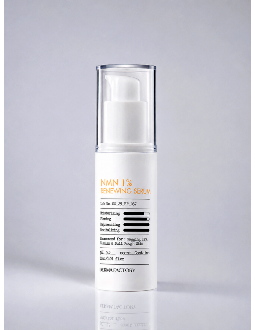 Derma Factory / Восстанавливающая сыворотка NMN 1% - Renewing Serum, 30мл