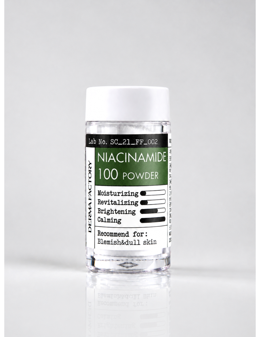 Derma Factory / 100% ниацинамид: добавка в средство для кожи - Niacinamide 100 Powder, 7г