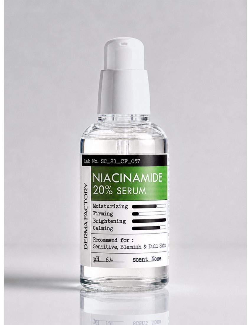 Derma Factory / Niacinamide 20% serum, 80ml