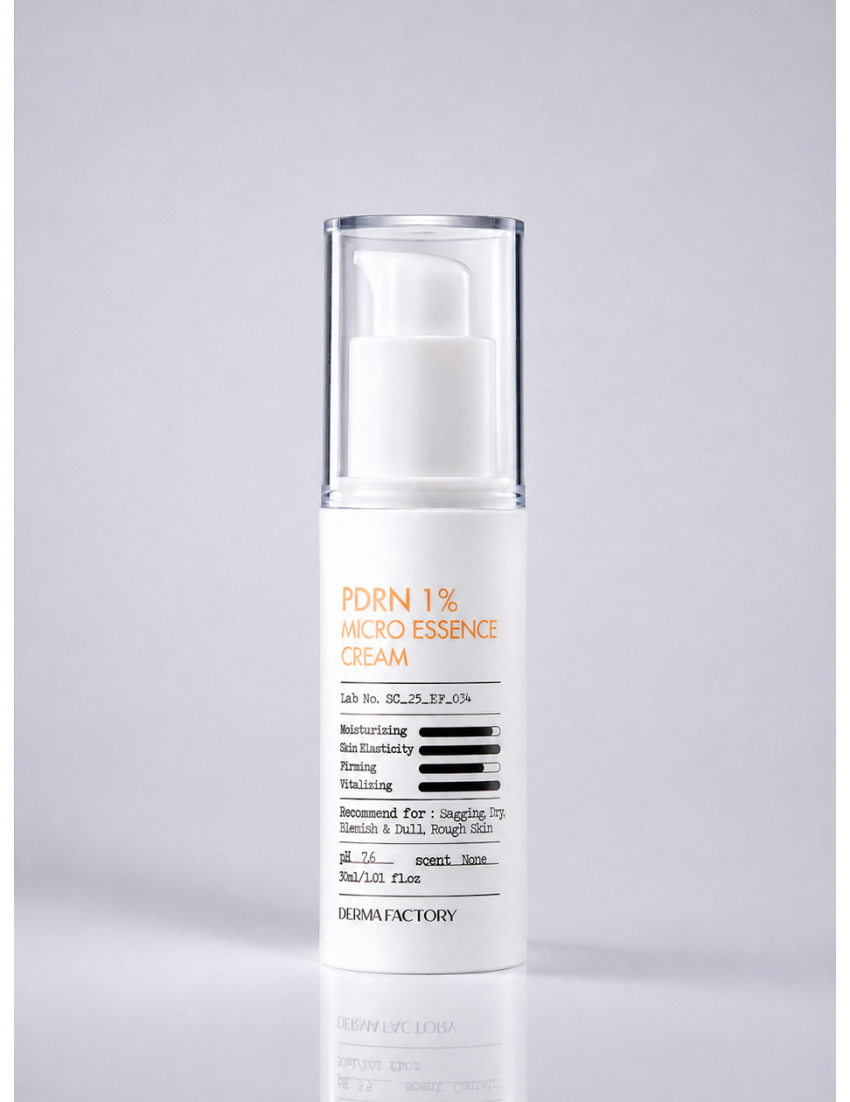 Derma Factory / Микроэссенция-крем с 1% PDRN - PDRN 1% Micro Essence Cream, 30мл 