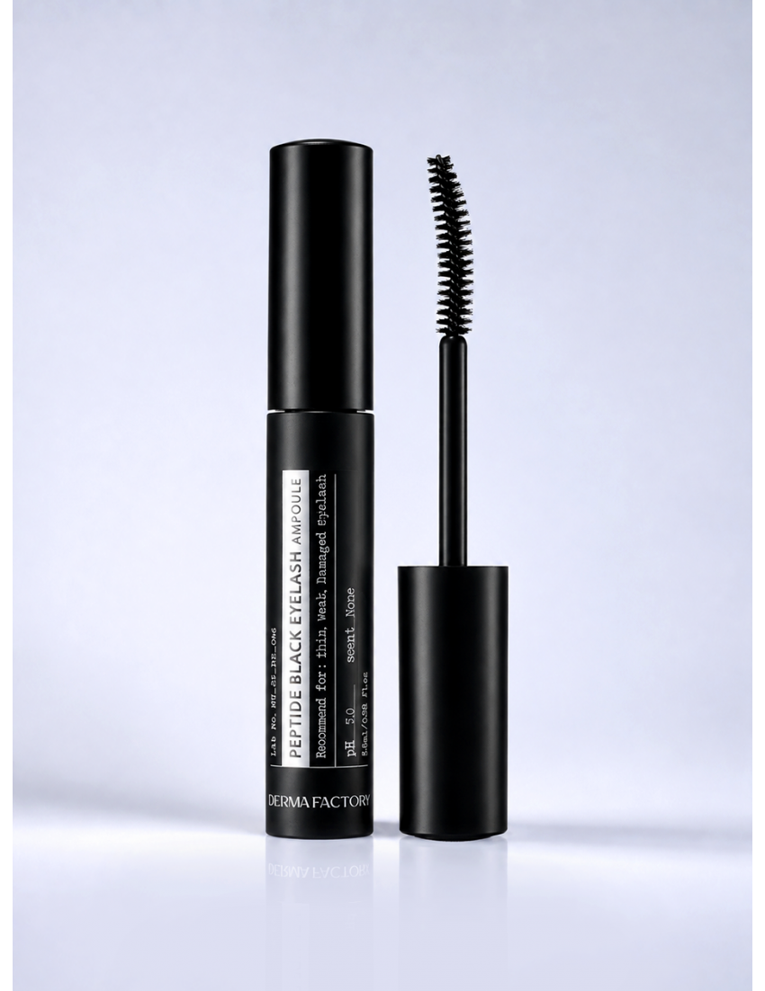 Derma Factory / Сыворотка-тинт питательная с пептидами для ресниц - Peptide Black Eyelash Ampoule, 8.5мл
