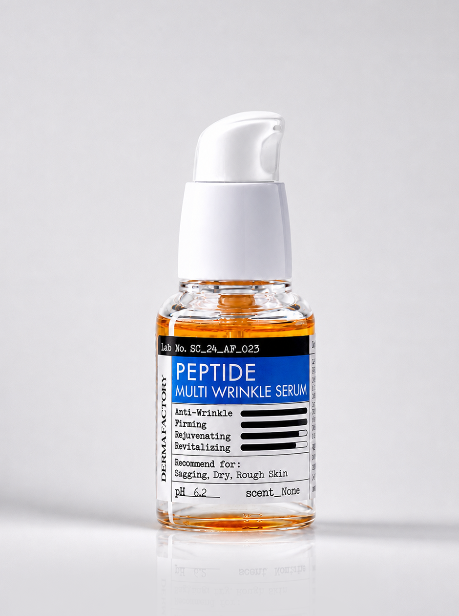 Derma Factory / Anti-aging serum with peptides - Matrixyl 15% multi wrinkle serum, 30 ml