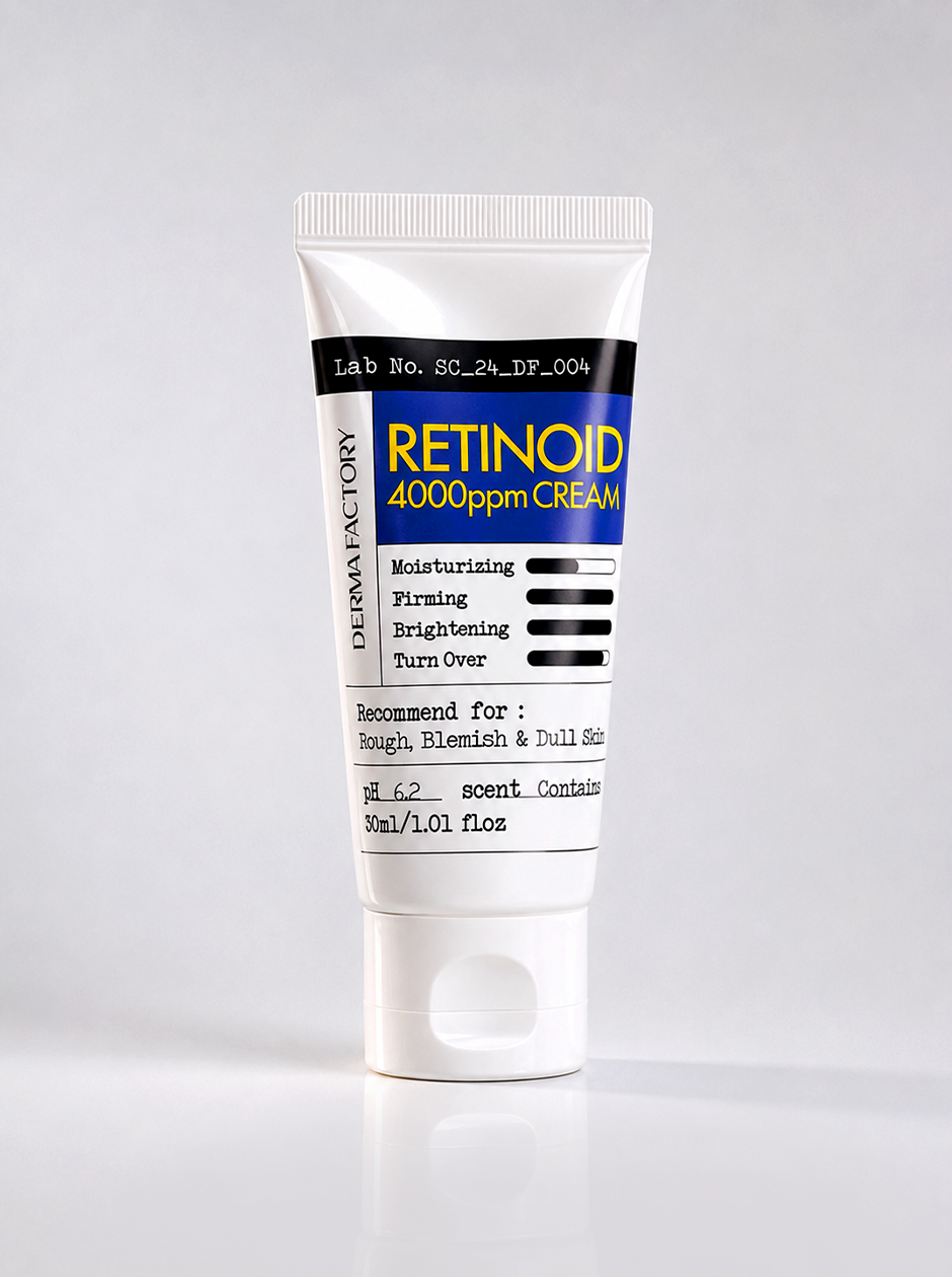 Derma Factory / Крем для лица укрепляющий - Retinoid 4000 ppm Cream, 30мл