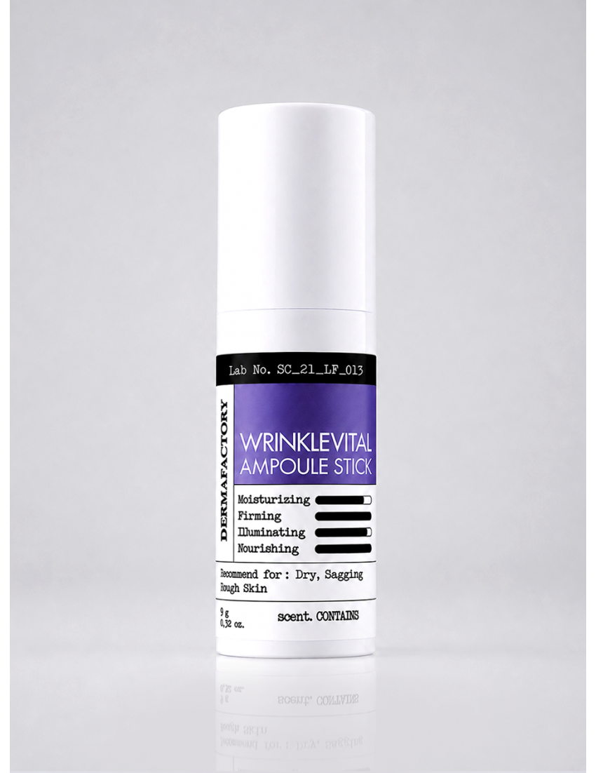 Derma Factory / Стик-сыворотка для упругости кожи лица - Wrinkle Vital Ampoule Stick, 10г