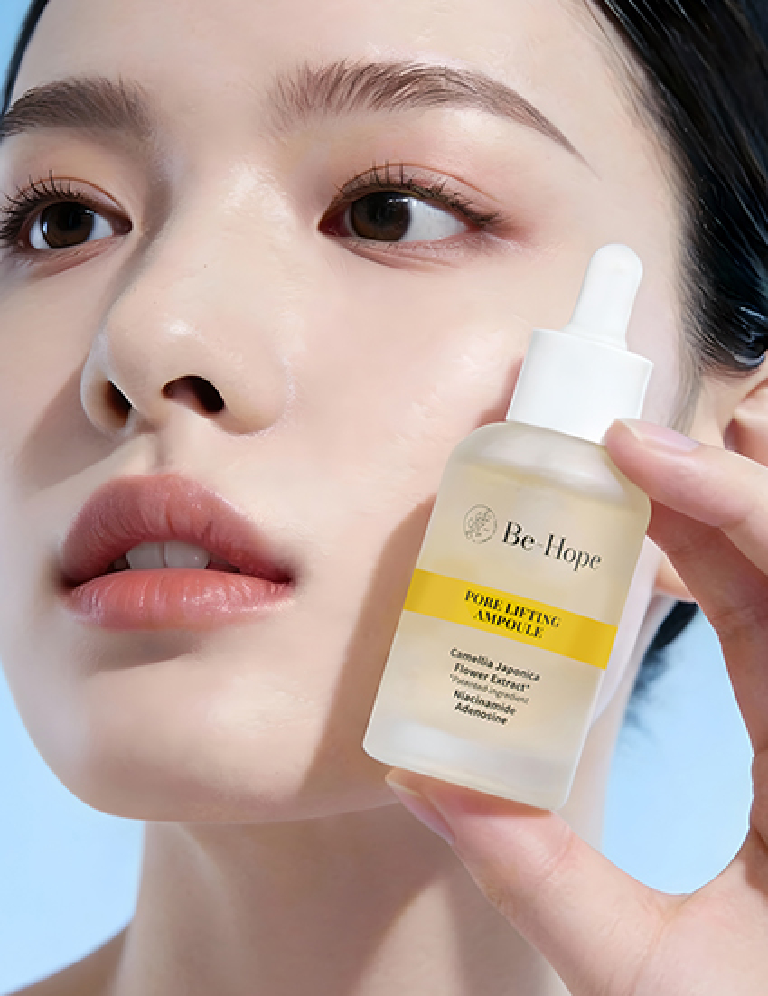  BE-HOPE /  Luxury VEGAN Pore Lifting Ampoule - Веганская лифтинг сыворотка, 50 мл