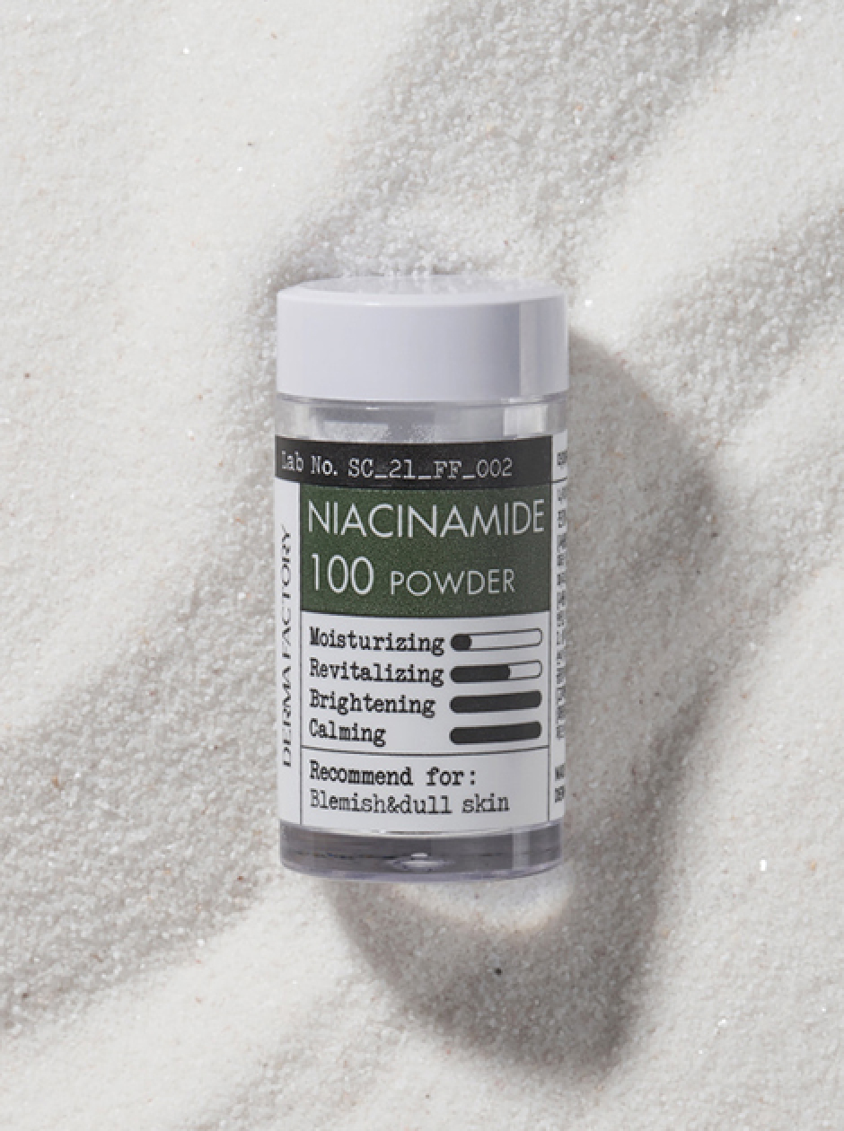 Derma Factory / 100% ниацинамид: добавка в средство для кожи Niacinamide 100 Powder, 7 г