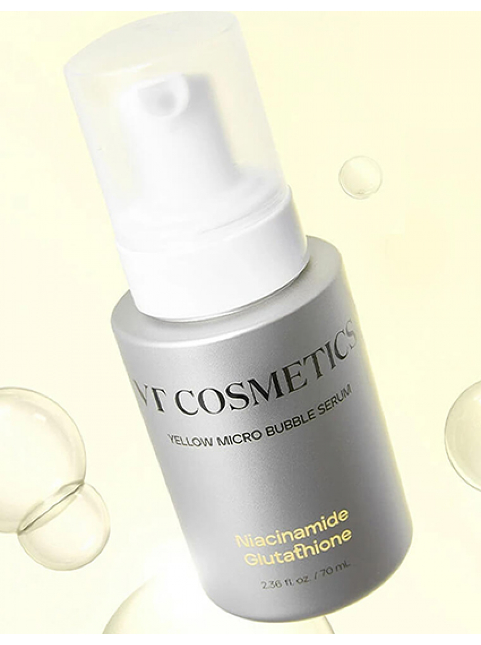 VT NIACINAMIDE GLUTATHIONE YELLOW MICRO BUBBLE SERUM, 70 ml