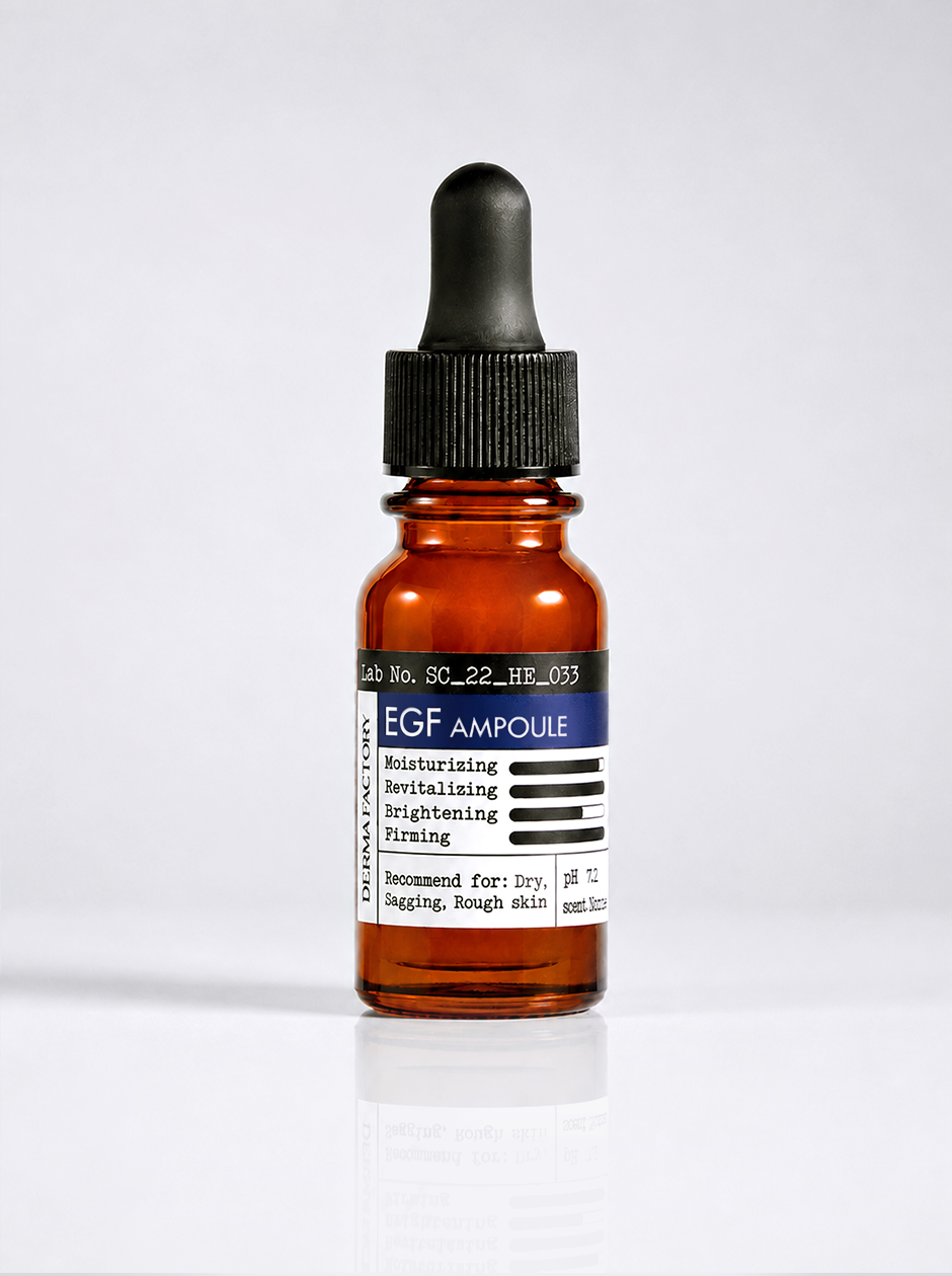 Derma Factory / Ампула для лица антивозрастная с пептидами - Egf Ampoule, 10мл